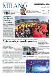 Corriere della Sera Milano - 1 Settembre 2024