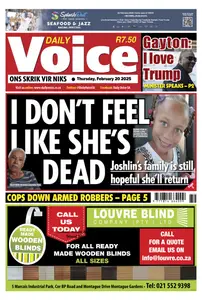 Daily Voice - 20 February 2025