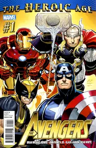 Avengers 001 (2010) (8 covers) (Minutemen-Shepherd Megan