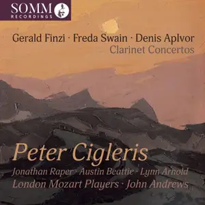 Peter Cigleris - ApIvor, Finzi & Swain: Clarinet Concertos (2026)