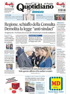 Quotidiano di Puglia Brindisi - 26 Luglio 2025