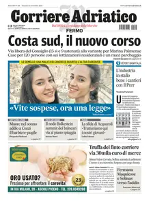 Corriere Adriatico Fermo - 14 Novembre 2025