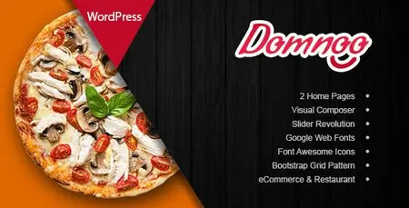 EE - Themeforest - Domnoo - Pizza & Restaurant WordPress Theme 20450815 v1.38