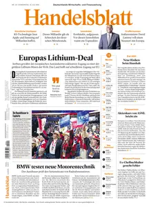 Handelsblatt  - 18 Juli 2024