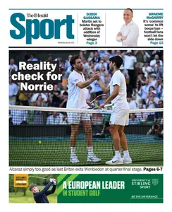 The Herald Sport (Scotland) - 9 July 2025