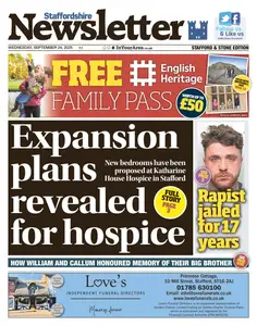 Staffordshire Newsletter - 24 September 2025