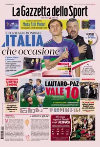 La Gazzetta dello Sport - 6 Dicembre 2025