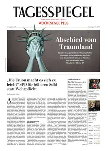 Der Tagesspiegel am Sonntag - 22 Juni 2025