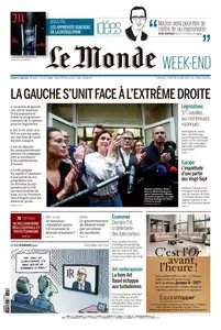 Le Monde du Samedi 15 Juin 2024