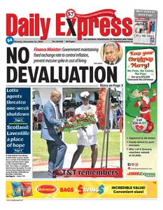 Trinidad & Tobago Daily Express - 11 November 2024