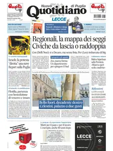 Quotidiano di Puglia Lecce - 25 Settembre 2025