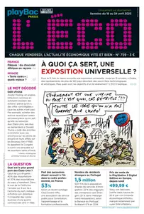 L'ÉCO N.759 - 18 Avril 2025
