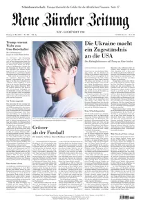 Neue Zuercher Zeitung - 02 Mai 2025