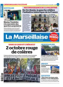 La Marseillaise Hebdo Occitanie - 26 Septembre 2025