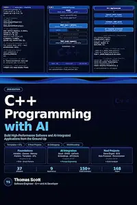 C++ Programming with AI: A Complete Beginner's Guide to Modern C++, High-Performance Programming, and AI-Assisted Development