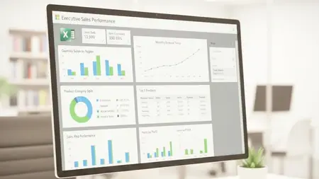 Microsoft Excel Essentials:  Create Charts & Dashboards