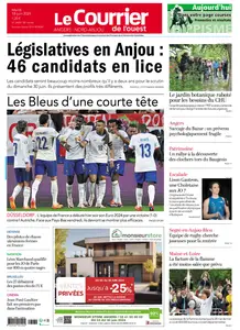 Le Courrier de l'Ouest Angers - 18 Juin 2024