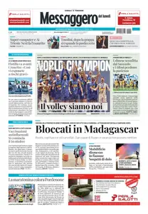 Messaggero Veneto Pordenone - 29 Settembre 2025