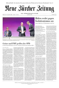 Neue Zürcher Zeitung International - 25 September 2024