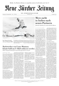Neue Zürcher Zeitung International - 13 Januar 2026