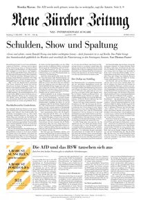 Neue Zurcher Zeitung International - 05 Juli 2025