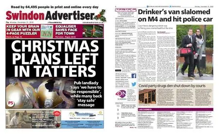 Swindon Advertiser – December 21, 2020