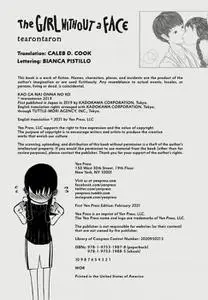 Yen Press-The Girl Without A Face Vol 01 2022 Hybrid Comic eBook