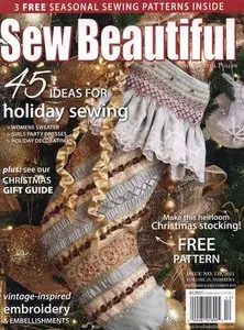 Sew Beautiful - Issue 139, November/December 2011