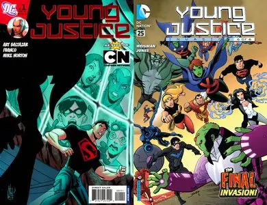 Young Justice #0-25 (2011-2013) Complete
