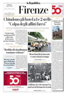 la Repubblica Firenze - 1 Agosto 2023