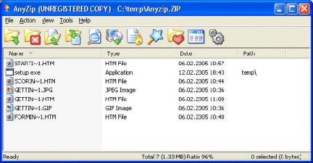 TurboSoft AnyZip ver.1.10.102