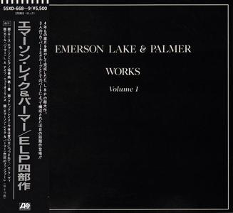 Emerson, Lake & Palmer - Works Volume 1 (1977) [1st Japanese Edition 1987]