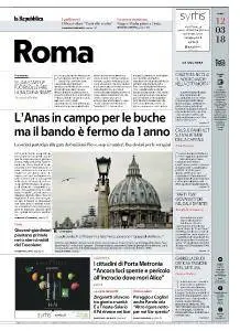 la Repubblica Roma - 12 Marzo 2018