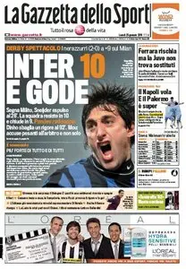 La Gazzetta dello Sport (25-01-10)