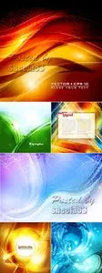 Color Abstract Backgrounds Vector