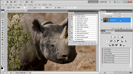 Automate Image Editing in Adobe Photoshop CS5: Learn by Video [repost]