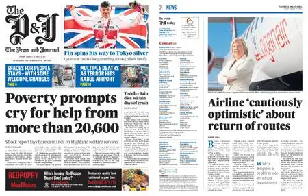 The Press and Journal Highlands and Islands – August 27, 2021