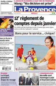 La Provence - Jeudi 5 aout 2010