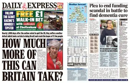 Daily Express – March 13, 2019