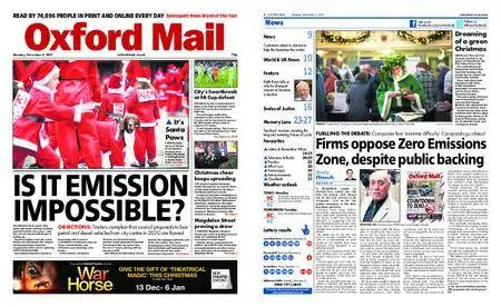 Oxford Mail – December 04, 2017