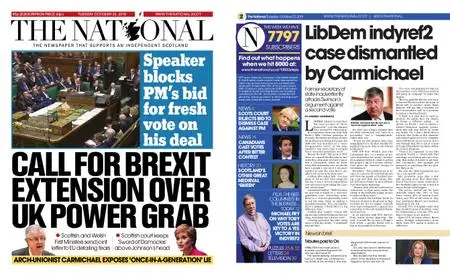 The National (Scotland) – October 22, 2019