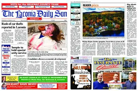 The Laconia Daily Sun – October 31, 2018