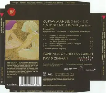 Gustav Mahler - Symphony No. 1 in D major "Der Titan" [2007] (PS3 SACD rip)
