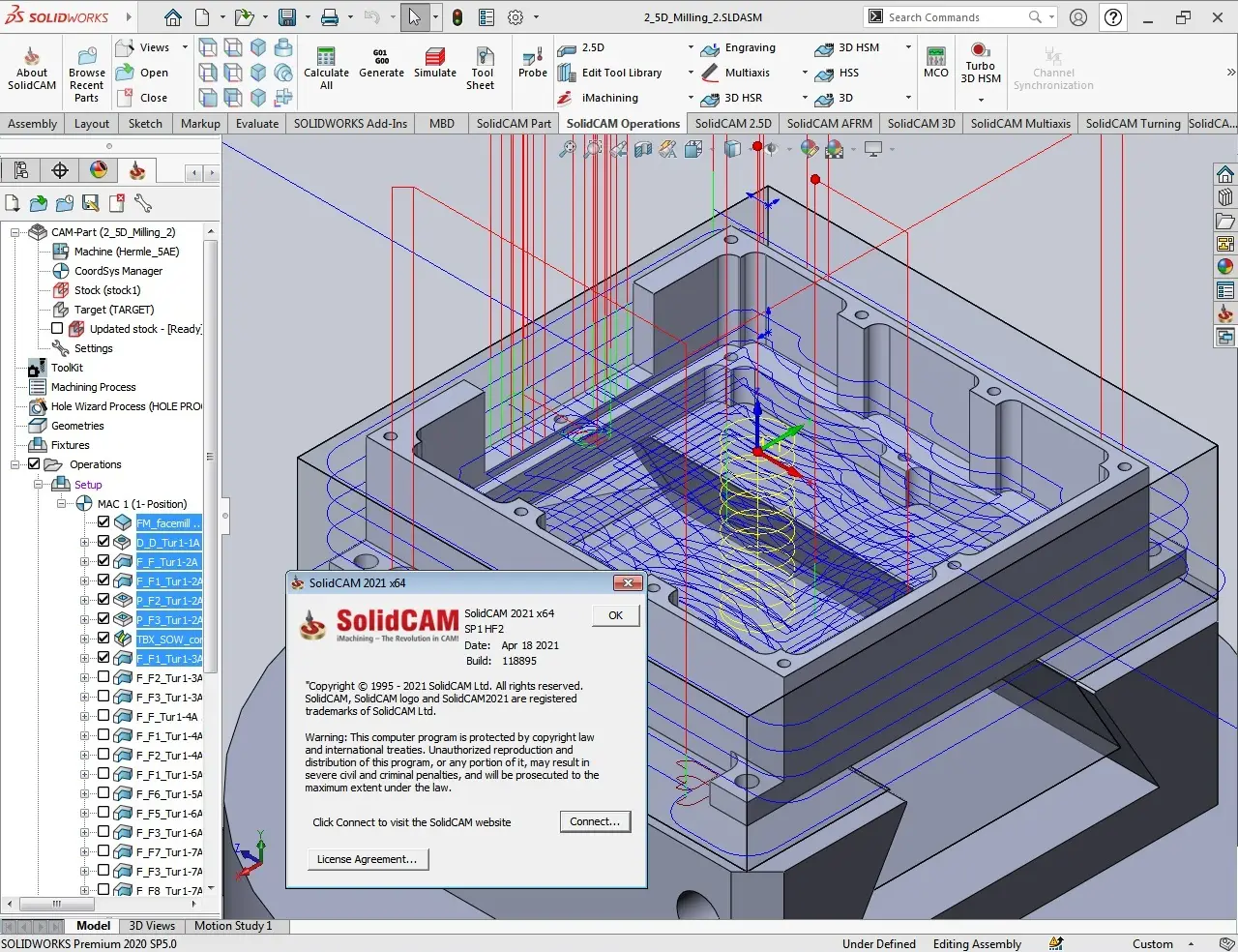 download the last version for android SolidCAM for SolidWorks 2023 SP1 HF1