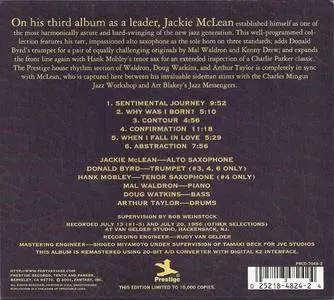 Jackie McLean - 4, 5 And 6 (1956) (20bit K2 Super Coding) {2001 Fantasy Jazz} **[RE-UP]**