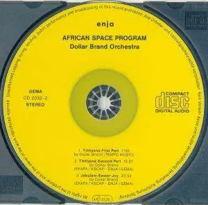 Dollar Brand - African Space Program (1974) {Enja}