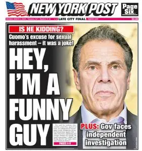 New York Post - March 1, 2021