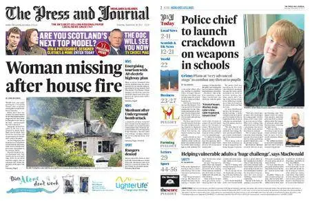 The Press and Journal Highlands and Islands – September 16, 2017