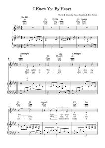 I know you by heart - Eva Cassidy (Piano-Vocal-Guitar (Piano Accompaniment))