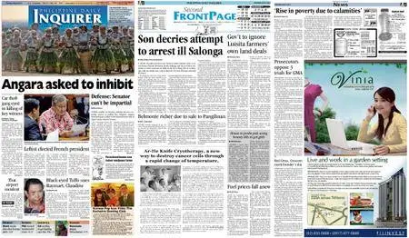 Philippine Daily Inquirer – May 08, 2012